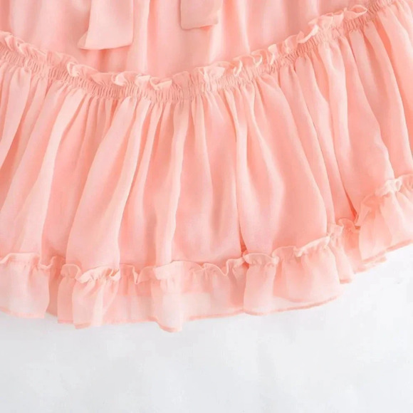 Revolve Misa Los Angeles Coral Dress Large Retails $440 - Picture 7 of 13